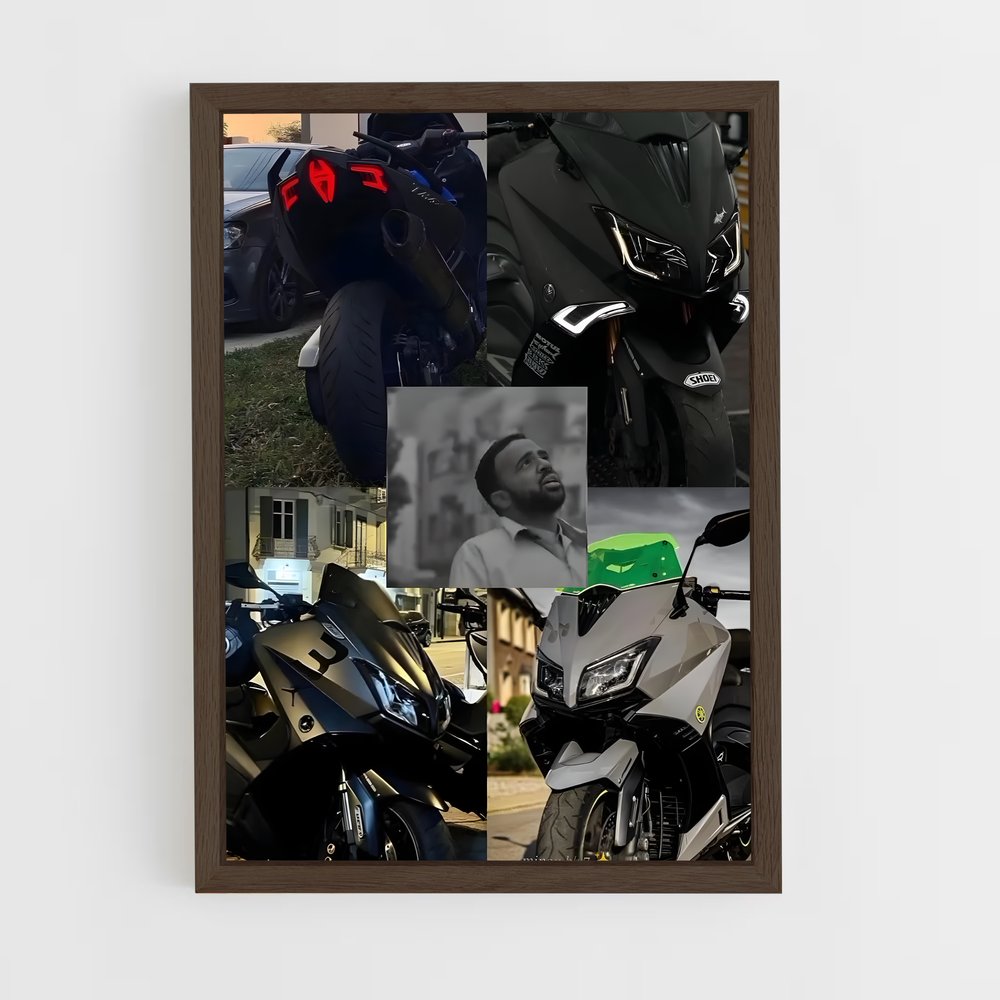 Poster Route des Champions – affiche Yamaha (vue 5)